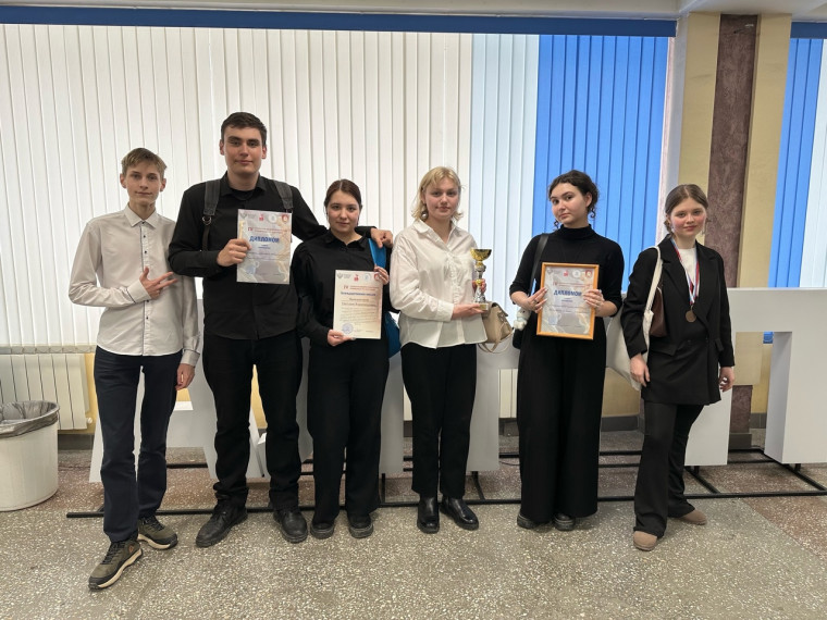 Победа в межрегиональной олимпиаде по анатомии.