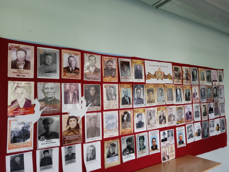 Акция «Стена Памяти» в нашей школе.